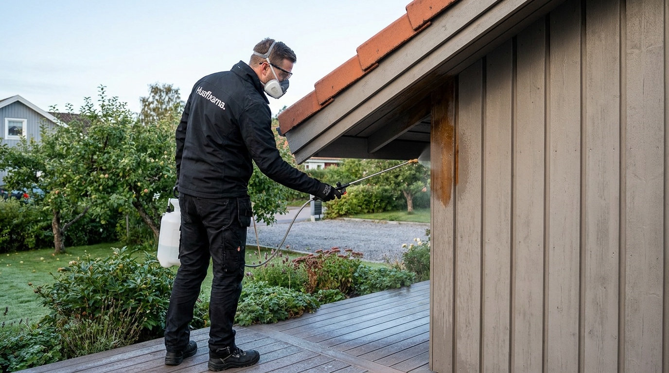 Spindelsanering Huddinge