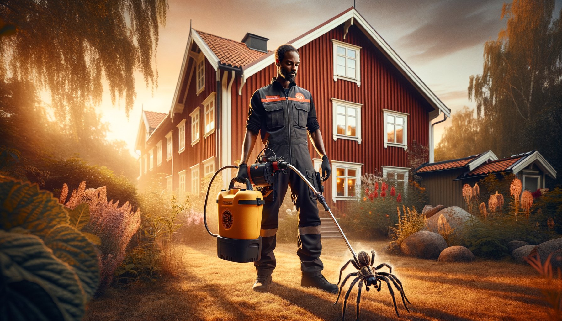Spindelsanering Huddinge