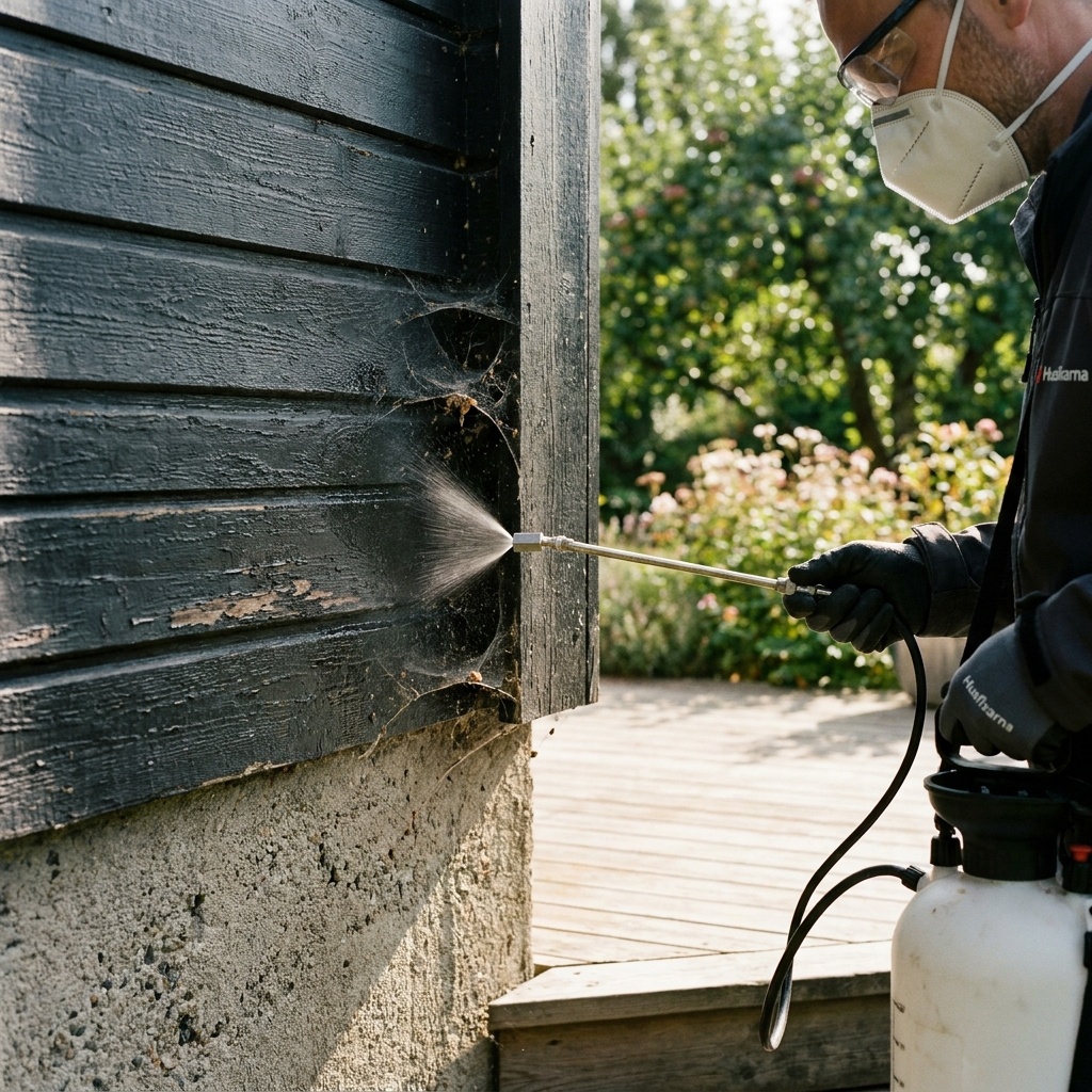 Spindelsanering Huddinge