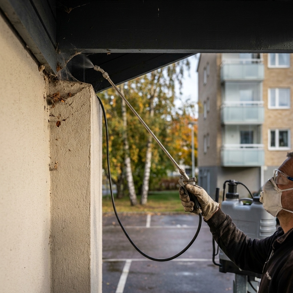Spindelsanering Stockholm